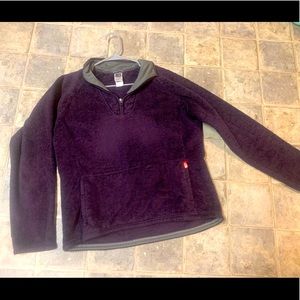 XL Purple Sherpa Northface